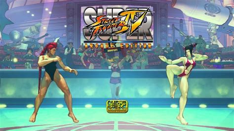 C Viper Vs Juri Bikini Fight Super Street Fighter Iv Arcade Edition Youtube