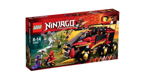 La Base Mobile Des Ninja Lego Ninjago