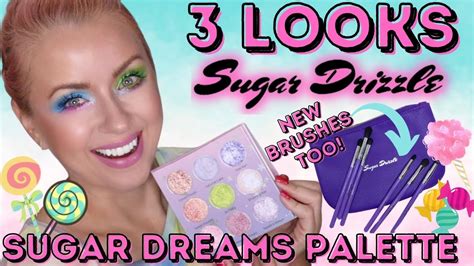 Sugar Drizzle SUGAR DREAMS Duochrome Palette 3 LOOKS Steff S Beauty