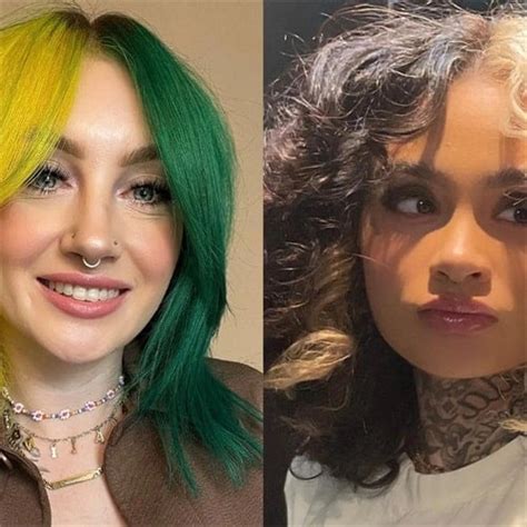 A Guide To Split Dye Hair Trend Blog Nadula