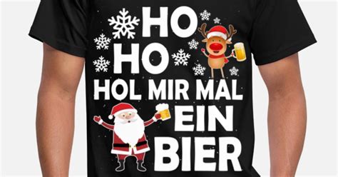 Joyful Labho Ho Ein Mal Christmas Hol Ugly Gift Mir Bier T Shirt