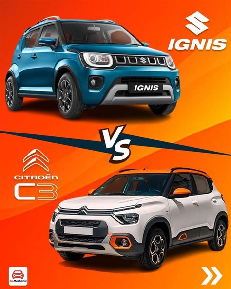 Maruti Suzuki Ignis Vs Citroen C Compared Publicidad En Autos