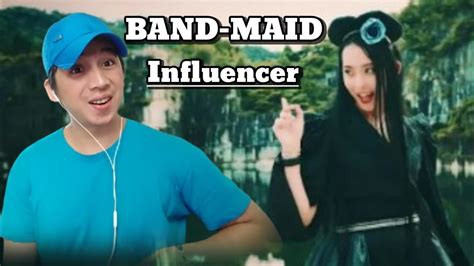 Band Maid Influencer Official Music Video Reaction Youtube