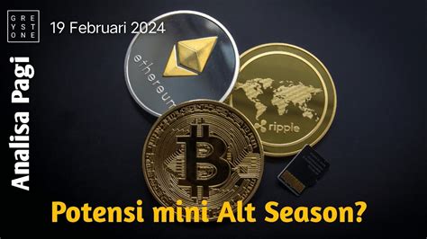 Analisa Pagi Bitcoin Kokoh BTCDOM Turun Potensi Mini Alt Season