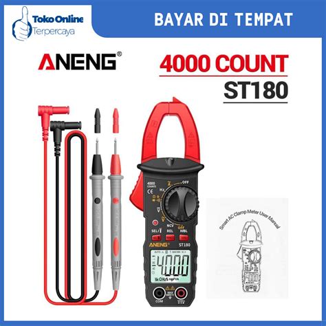 COD Tang Ampere Digital Lengkap AC DC Multimeter Voltage Tester Clamp