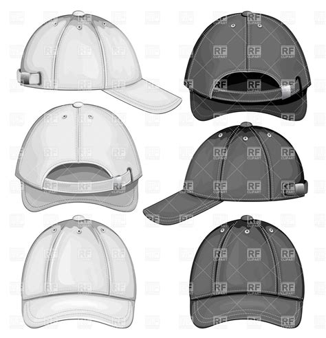 Cap Template Vector At Vectorified Collection Of Cap Template