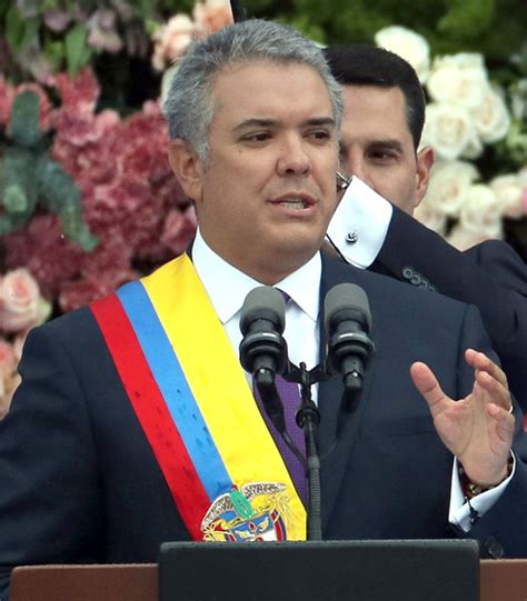 Iván Duque Márquez Presidentes De Colombia Historia De Colombia