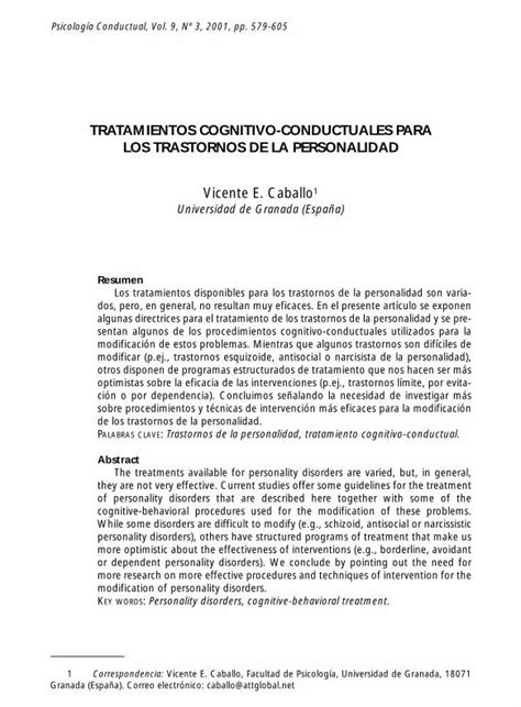 PDF TRATAMIENTOS COGNITIVO CONDUCTUALES PARA LOS DOKUMEN TIPS