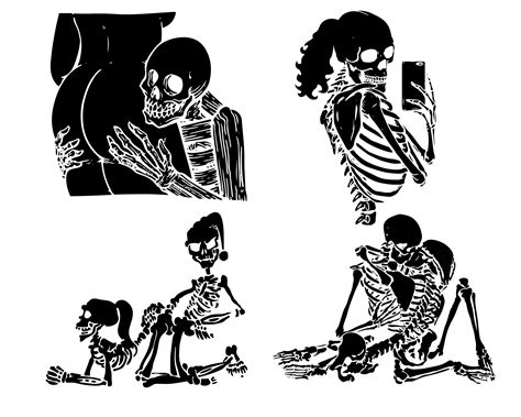 Skeletons Clipart Svg Sex Positions Svg Kamasutra Png Funny Selfie