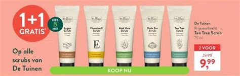 Op Alle Scrubs Van De Tuinen Aanbieding Bij Holland Barrett