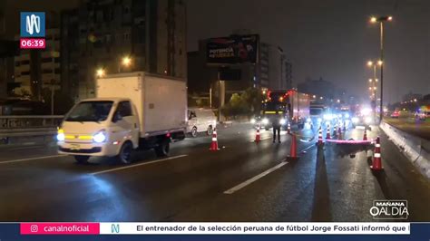 Surco Mujer Muri Arrollada En La Panamericana Sur Canal N