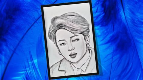 Bts Jimin Drawing Tutorial How To Draw Jimin Bts Step By Step For