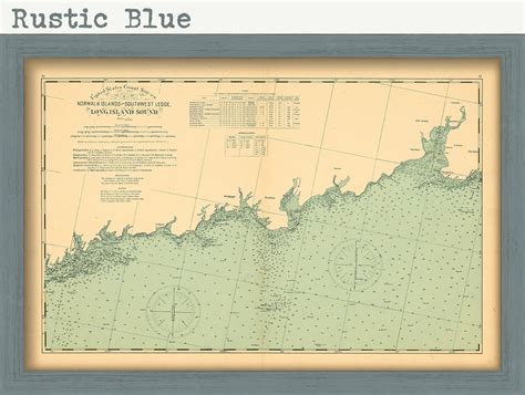 Long Island Sound Nautical Chart - Norwalk Islands to Southwest ledge