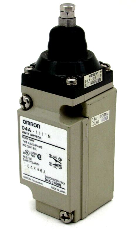 NEW OMRON D4A 1111N LIMIT SWITCH D4A 0100N D4A1111N SB Industrial