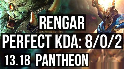 Rengar Vs Panth Top M Mastery Games Legendary