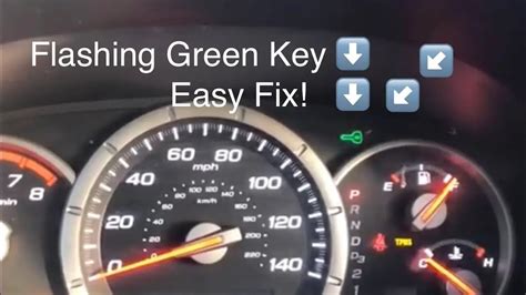 Honda Civic Green Key Light Flashing Psycho Autos