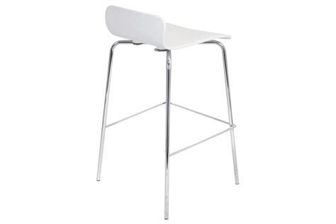 Woodstacker Stackable Barstool In White Set Of By Lumisource Fdrop