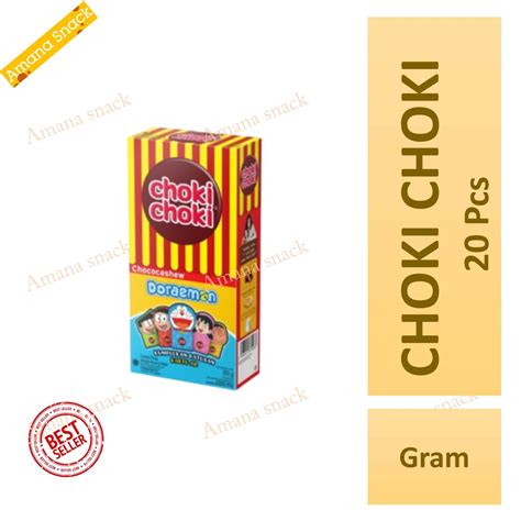 Jual PROMO MURAH CHOKI CHOKI CHOCOCASHEW ISI 20 BUNGKUSx10