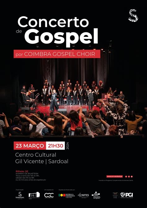 Sardoal Coimbra Gospel Choir Em Concerto No Centro Cultural Gil