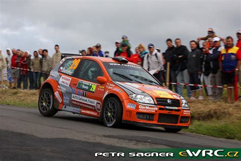 Šlehofer Jan Soběhart Zbyněk Fiat Punto S1600 Rally Bohemia 2008