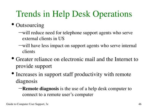 Ppt Chapter 6 Help Desk Operation Powerpoint Presentation Free