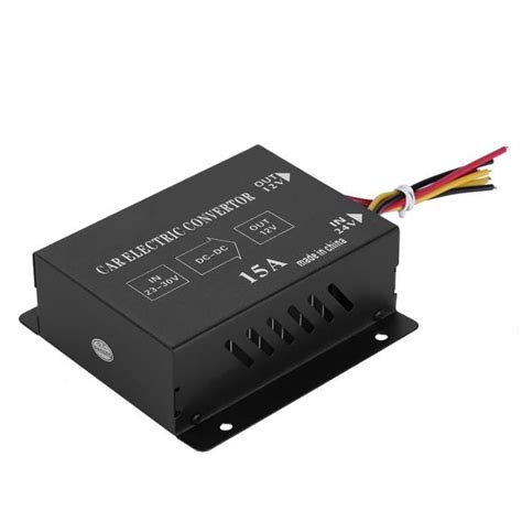 Convertisseur De Puissance Dc 24 V À 12 V Hot Car Truck 15A 180W Dc 24V