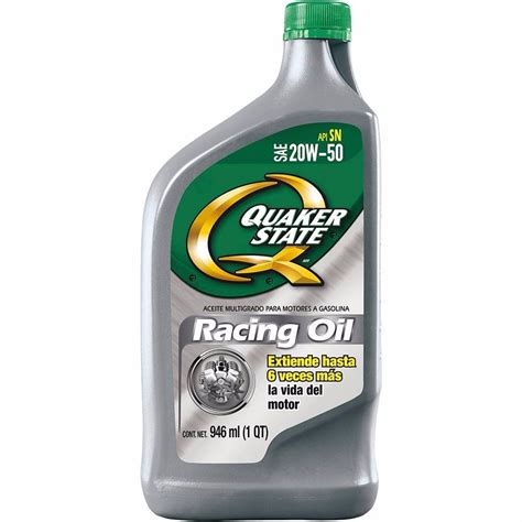 Aceite Quaker State Racing Multigrado Sae W Ml En