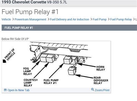 Where Is The Fuel Pump Relay Located