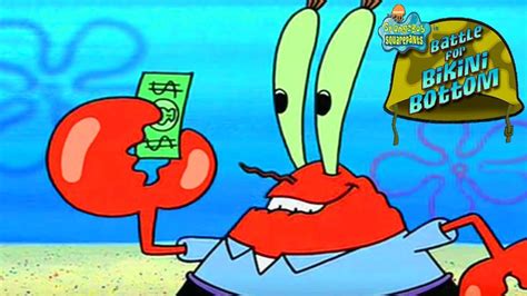 Spongebob Squarepants Battle For Bikini Bottom Mr Krabs Loves Money