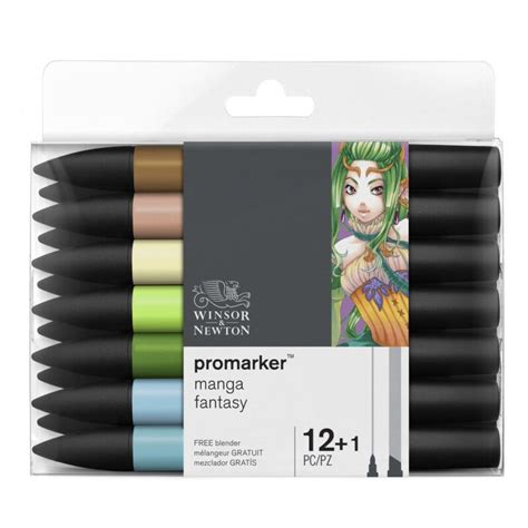 Winsor Newton ProMarker 12 1 Manga Fantasy Brugman Art