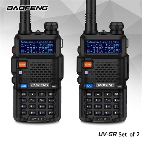 Baofeng UV 5R 8w Vhf Uhf Dual Band Radio Transceiver 47 OFF