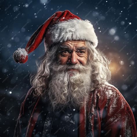 Premium Photo Bad Santa Claus Bad Character Of Santa Generative Ai