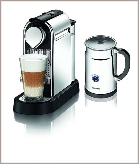 Nespresso Citiz C Espresso Maker With Aeroccino Plus Milk Frother