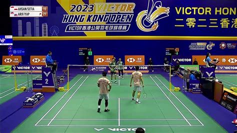 Livescore Day Badminton Victor Hong Kong Open Youtube