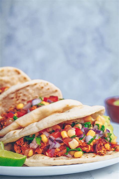 Vegan Spicy Mexican Tacos - Nadia's Healthy Kitchen