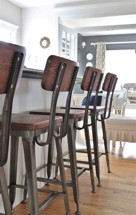 Modern Farmhouse Barstools Up Close Farmhouse Bar Stools City