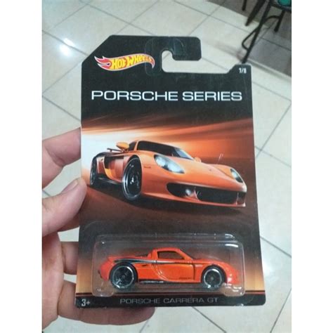 Jual HW HOT WHEELS PORSCHE SERIES PORSCHE CARRERA GT ORANYE Shopee Indonesia