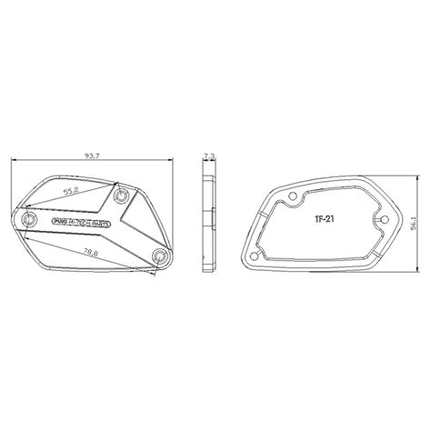 Puig Brems Kupplungsflüssigkeitsdeckel für diverse Motorradmodelle