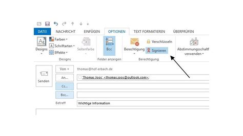 E Mails Verschl Sseln Mit Outlook Nachrichten Verschl Sseln Und