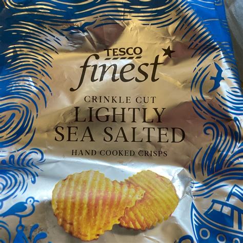 Tesco Finest Crinkle Cut Lightly Sea Salted Crisps Reviews Abillion