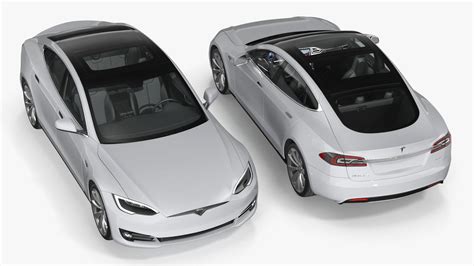 Tesla Model S Simple Interior 3D Model $99 - .3ds .blend .c4d .fbx .max ...