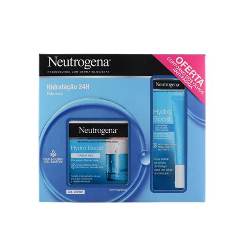 Buy GIFT SET Neutrogena Hydro Boost Gel Cream 50ml Eye Contour 15ml