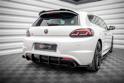 Street Pro Heck Ansatz Flaps Diffusor Flaps F R Volkswagen Scirocco R