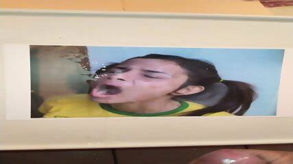 Tribute Cum Porn Girl Open Mouth