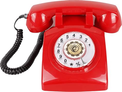 - Retro Rotary Phone – 1960s Style Vintage Rotary Phone – Old-Fashioned ...