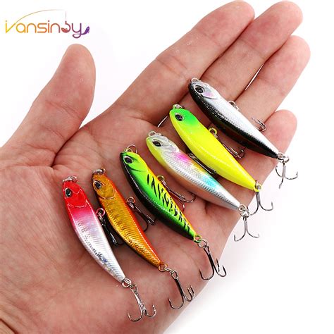 5 3cm 5g Fishing Lure Slow Sinking Minnow Hard Artificial Bait 3D Eyes