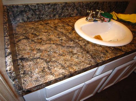 Diy Faux Granite Countertop Kits Countertops Ideas