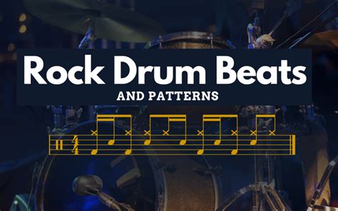 Punk Drum Beats And Rhythms With Sheet Music