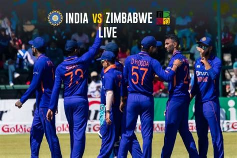 IND vs ZIM LIVE Score: Raza & Williams rebuild after top-order collapse, ZIM 50/4, Follow India ...