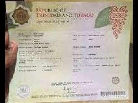 Birth Certificate Trinidad Prntbl Concejomunicipaldechinu Gov Co